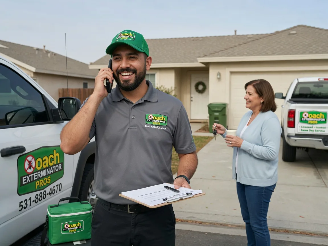 Pest Control Roach Exterminator Hawk Point, MO FAQs